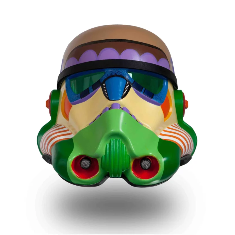 stormtrooper helmet brown top fine art print